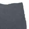 vidaXL R&uuml;ckenkissen Dunkelgrau 45 x 20 x 35 cm Cordstoff