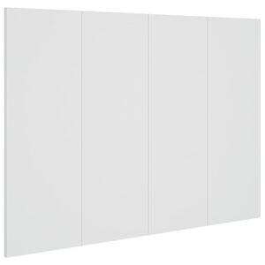 vidaXL Kopfteil Wei&szlig; 120x1,5x80 cm Holzwerkstoff