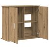 vidaXL Aquariumständer Artisan Oak 81 x 36 x 73 cm Holzwerkstoff
