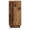 vidaXL Nachttisch Altholz 71 x 34,5 x 75 cm Holzwerkstoff