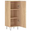 vidaXL Sideboard Sonoma-Eiche 34,5x34x90 cm Holzwerkstoff