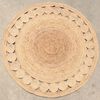 Dutch Lifestyle Teppich Jaipur Classic 200 cm Rund Beige