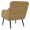 vidaXL Sessel Braun 63x76x80 cm Samt