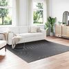 vidaXL Bereichsteppiche HUARTE Anthrazit 240 x 240 cm Polyester