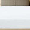 vidaXL Spannbettlaken Jersey Wei&szlig; 100x200 cm Baumwolle