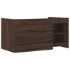 vidaXL Couchtisch Braun Eichen-Optik 100x50x50 cm Holzwerkstoff