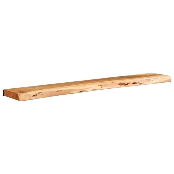 vidaXL Wandregale 2 Stk. 100x20x3,5 cm Massivholz Akazie