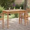 vidaXL Garten-Esstisch 120x65x80 cm Massivholz Teak