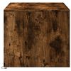 vidaXL LED-Couchtisch R&auml;uchereiche Holzwerkstoff
