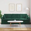 vidaXL Sofa Dunkelgr&uuml;n 228 x 78 x 80 cm Samt