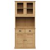vidaXL Highboard VIGO 78x40x175 cm Massivholz Kiefer