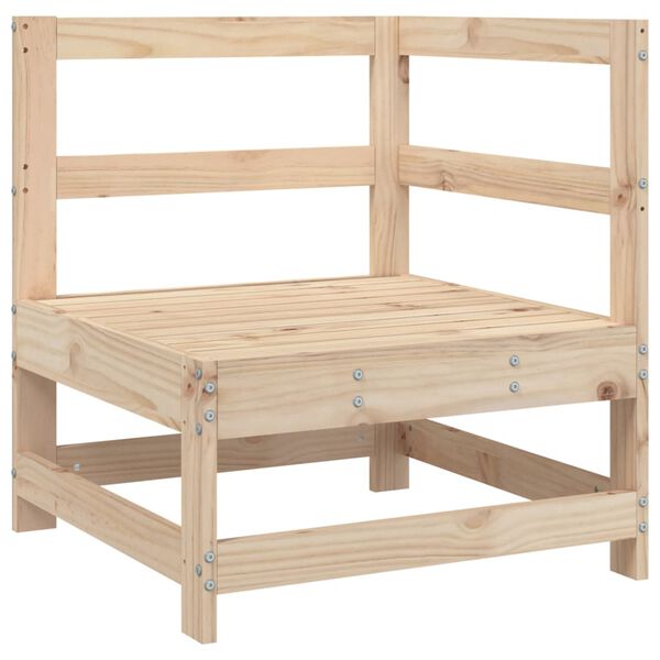 vidaXL 8-tlg. Garten-Sofagarnitur Massivholz Kiefer