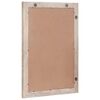vidaXL Badezimmer Spiegel mit Spiegel Wei&szlig; 70 x 50 x 2,5 cm