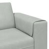 vidaXL Wohnzimmer Couch 3 pcs Hellgrau