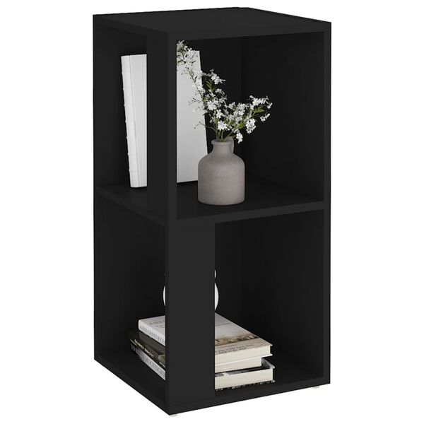 vidaXL Eckregal Schwarz 33x33x67 cm Holzwerkstoff
