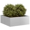 vidaXL Pflanzk&uuml;bel 80x80x30 cm Verzinkter Stahl