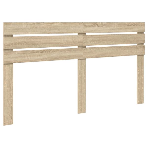 vidaXL Kopfteil Sonoma-Eiche 200 cm Holzwerkstoff