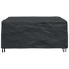 vidaXL M&ouml;belbezug Uni Schwarz 200 x 160 x 70 cm 600D