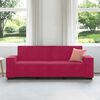 vidaXL 3-Sitzer-Sofa Weinrot 180 cm Samt