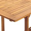 vidaXL 7-tlg. Garten-Essgruppe Stoff und Massivholz Anthrazit