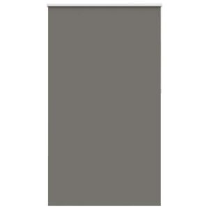 vidaXL Verdunkelungsrollo Grau 130x230cm Stoffbreite 126,6cm Polyester