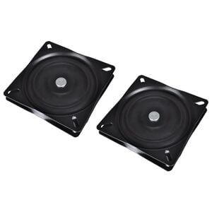 vidaXL Bootssitz-Drehplatten 2 Stk. Standard 160&times;160&times;2,5 mm