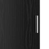 vidaXL Schreibtisch 2 pcs Schwarz Eichen-Optik