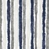 Travellife Insektenschutz f&uuml;r T&uuml;ren Chenille 185x56 cm Grau/Wei&szlig;/Blau