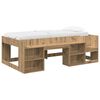 vidaXL Kinderbettgestell mit Stauraum Artisan-Eiche 80 x 200 cm
