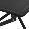 vidaXL 3-tlg. Bistro-Set Stahl Schwarz