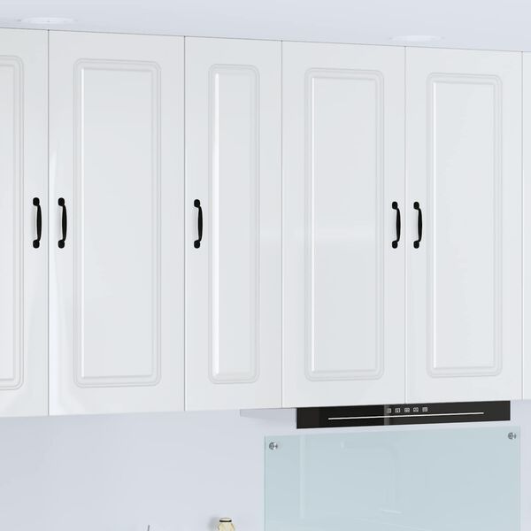 vidaXL K&uuml;chenschrank Kalmar Hochglanz Wei&szlig; 30 x 31 x 100 cm
