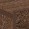 vidaXL H&auml;ngende Nachttische 2 Stk Braun Eiche 40x30x15cm Holzwerkstoff