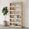 vidaXL B&uuml;cherregal/Raumteiler Sonoma-Eiche 100x30x198 cm Holzwerkstoff
