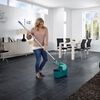Leifheit Wischtuchpresse mit Bodenwischer Set Profi Compact Gr&uuml;n 55092