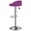 vidaXL Barhocker Lila Kunstleder