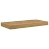 vidaXL Wandregal Wandhalterung Braun 50 x 23,5 x 3,8 cm Holzwerkstoff