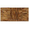 vidaXL Esstisch Recyceltes Teakholz und Stahl 180x90x76 cm