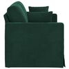 vidaXL Sofa Dunkelgr&uuml;n Gesamtabmessungen: 138 x 78 x 80 cm (B x T x H)