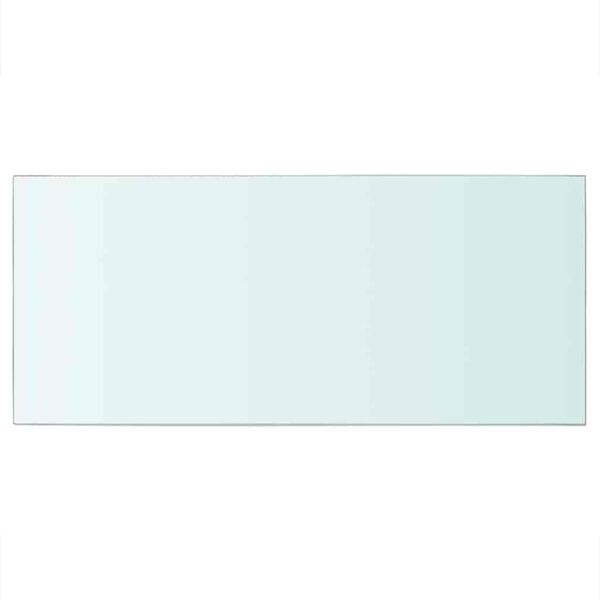 vidaXL Regalboden Glas Transparent 50x25 cm