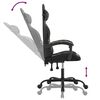 vidaXL Gaming-Stuhl Schwarz und Tarnfarben Kunstleder