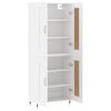 vidaXL Highboard Wei&szlig; 69,5x34x180 cm Holzwerkstoff