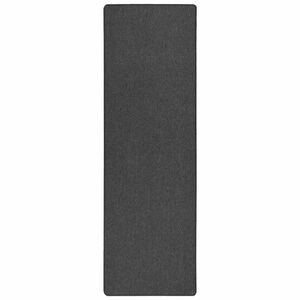 vidaXL Teppichl&auml;ufer Dunkelgrau 100 x 250 cm 100% Polypropylen