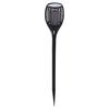 ProGarden 3-in-1 LED Solar-Taschenlampe Gartenleuchte Schwarz