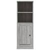 vidaXL Highboard Grau Sonoma 36x35,5x103,5 cm Holzwerkstoff