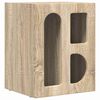 vidaXL Nachttisch ELST Sonoma-Eiche 40 x 35 x 50 cm Holzwerkstoff