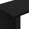 vidaXL Beistelltisch Schwarz Eichen-Optik 35 x 25 x 50 cm
