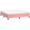 vidaXL Bettgestell Rosa 180x200 cm Samt