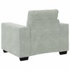 vidaXL Sofa Set 3 pcs Grau Samt