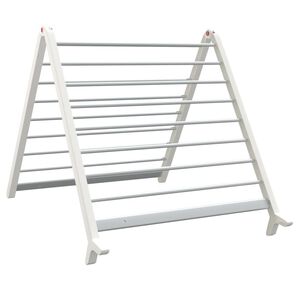 vidaXL W&auml;schest&auml;nder f&uuml;r Badewanne Ausziehbar 53-90 cm Aluminium