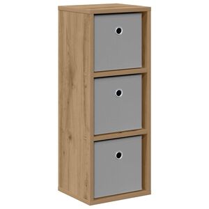 vidaXL Sideboard Artisan-Eiche 25,5 x 22 x 69,5 cm